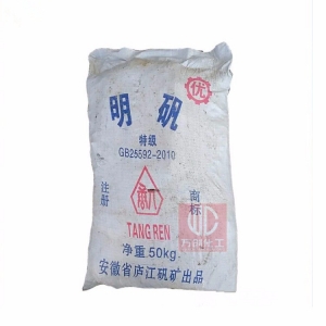 明礬，工業(yè)明礬，KAl(SO?)?·12H?O